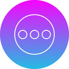 Obraz premium Ellipsis Icon