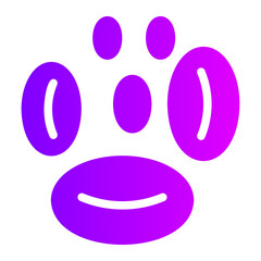 blood cells gradient icon