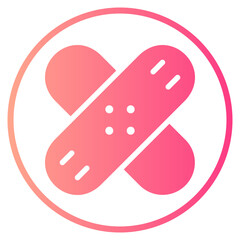patch gradient icon