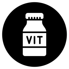 vitamins glyph icon