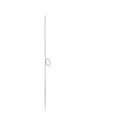 Fishing rod isolated on white background. Vector illustration. 