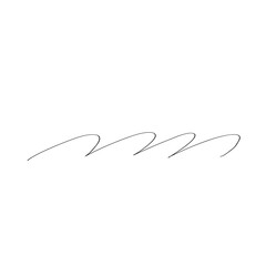 abstract line art on a white background, vector illustration, 