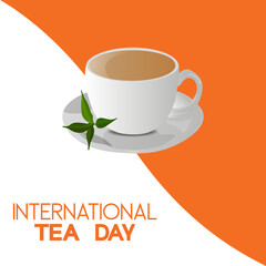 International tea day theme. Vector illustration. Suitable for Posters, Banners, campaign,s and greeting card.
international, day, tea,International Tea Day Design. Simple and Elegant Design. Tea Day 