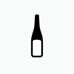 Bottle Icon - Vector, Sign and Symbol for Design, Presentation, Website or Apps Elements