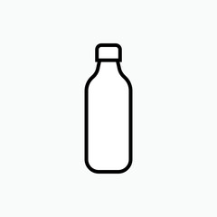 Bottle Icon - Vector, Sign and Symbol for Design, Presentation, Website or Apps Elements
