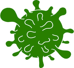 Corona virus 2019 or a germ form