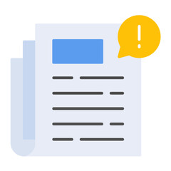 Fototapeta premium Headline Icon