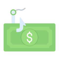 Currency Phishing Icon