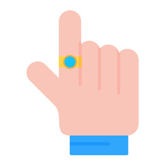 Ring in Hand Icon