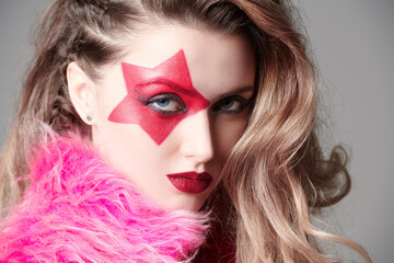 Fototapeta premium bright party look