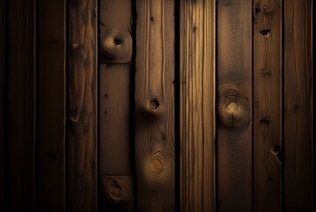 Vintage wood texture background, generative ai