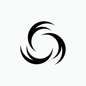 Storm  Icon. Disaster Symbol - Vector.     