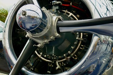 Propellertriebwerk eines Flugzeugs