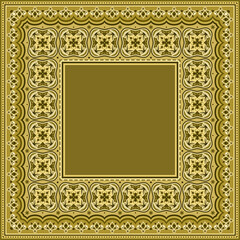 Vector abstract decorative ethnic ornamental illustration