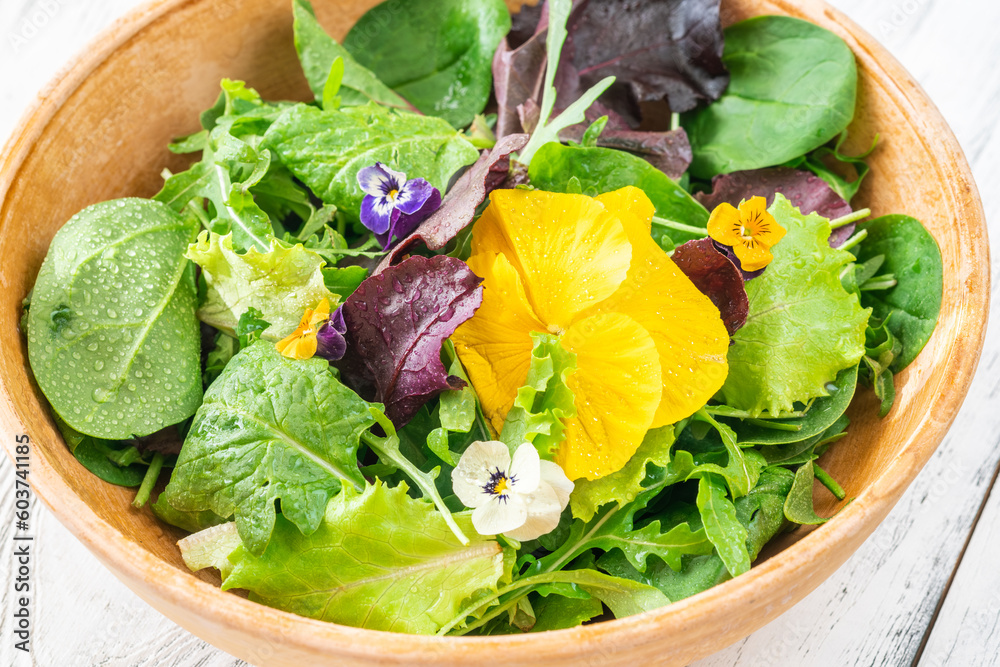 Canvas Prints bowl of salad