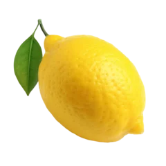 Foto op Plexiglas Fresh lemon whole fruit © CozyDesign