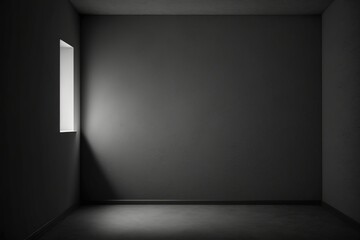 Minimalist black Wall for Stunning Product Presentations and Mock-ups. Dark wall for product presentation. 