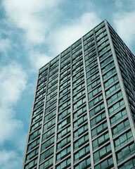 Fototapeta premium Modern building in Long Island City, Queens, New York