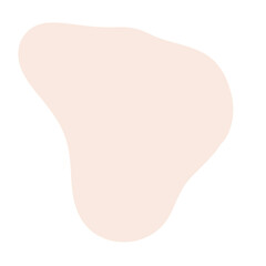 Beige neutral abstract modern shape