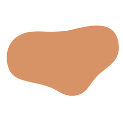 Beige neutral abstract modern shape