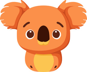 Cute Orange aKoala Bear