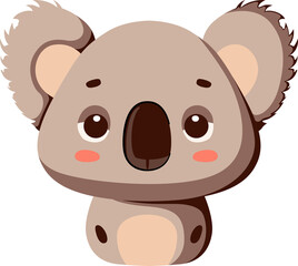 Cute Brown Koala Bear