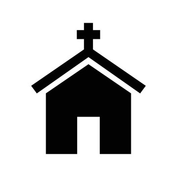 church building pray icon vector design