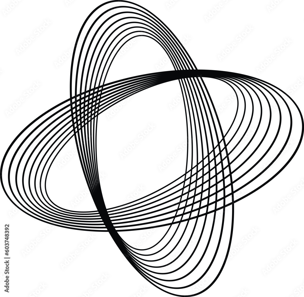 Poster abstract seamless repeating circle pattern art.