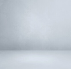 Empty light grey concrete interior background