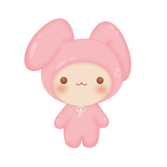 cute girl bunny