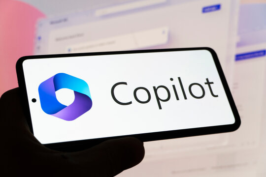 Microsoft Copilot Artificial Intelligence Assistant For Applications And Services.	