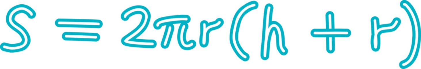 Blue area formula © Katerina