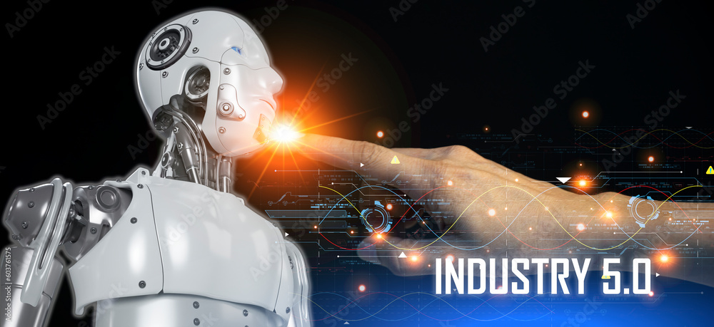 Poster the concept of developing an artificial intelligence system that can interact with humans and be use