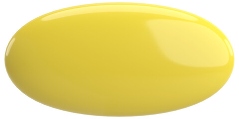 3D button. Empty button. 3D illustration.