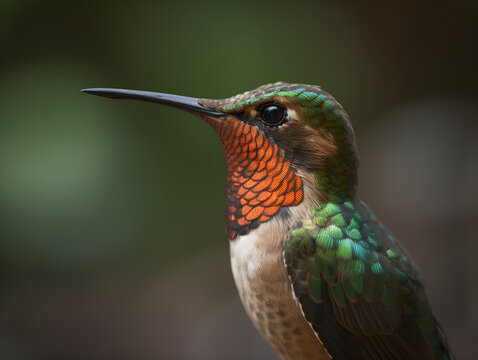 hummingbird on a branch