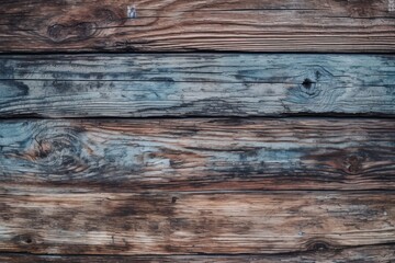 Fototapeta premium close up view of a rough old wood texture, ai tools generated image