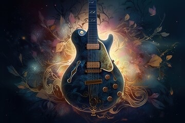 Electric Guitars Transformed by Color Magic