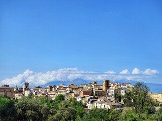Fototapeta premium view of the historic center of Lanciano in Abruzzo