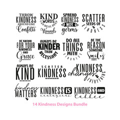 Kindness SVG Design Bundle