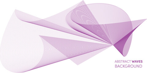 pink origami paper background