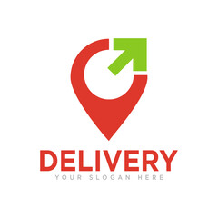 Delivery Design Logo and Illustration