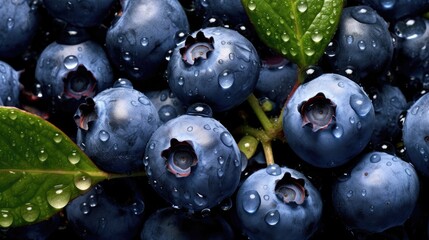 blueberries on the water