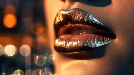 make up lips