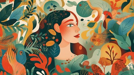 Year of Positivity: Inspiring Illustration Photography Celebrating Joy and Success