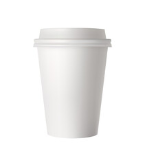 White Takeout Cup Composition