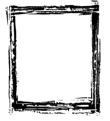 distressed picture frame with mask for inserting image