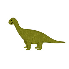 dinosaur toy isolated on white