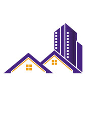 Logo for real estate or property builders.