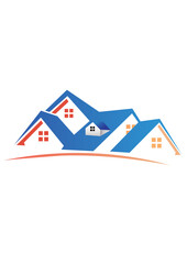 logo for real estate or property builders