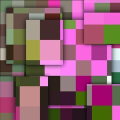 abstract background with squares
